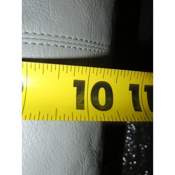 COACH 2012 Ashley Spectator Leather Carryall satchel Gray Colorblock 10 X 15 - Picture 12 of 13